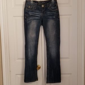 Boot Leg Cut Jeans